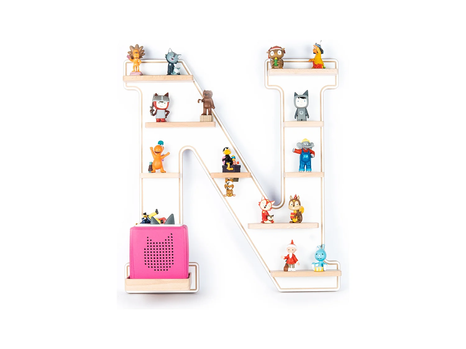 Plank Letter N voor Toniebox Tonies