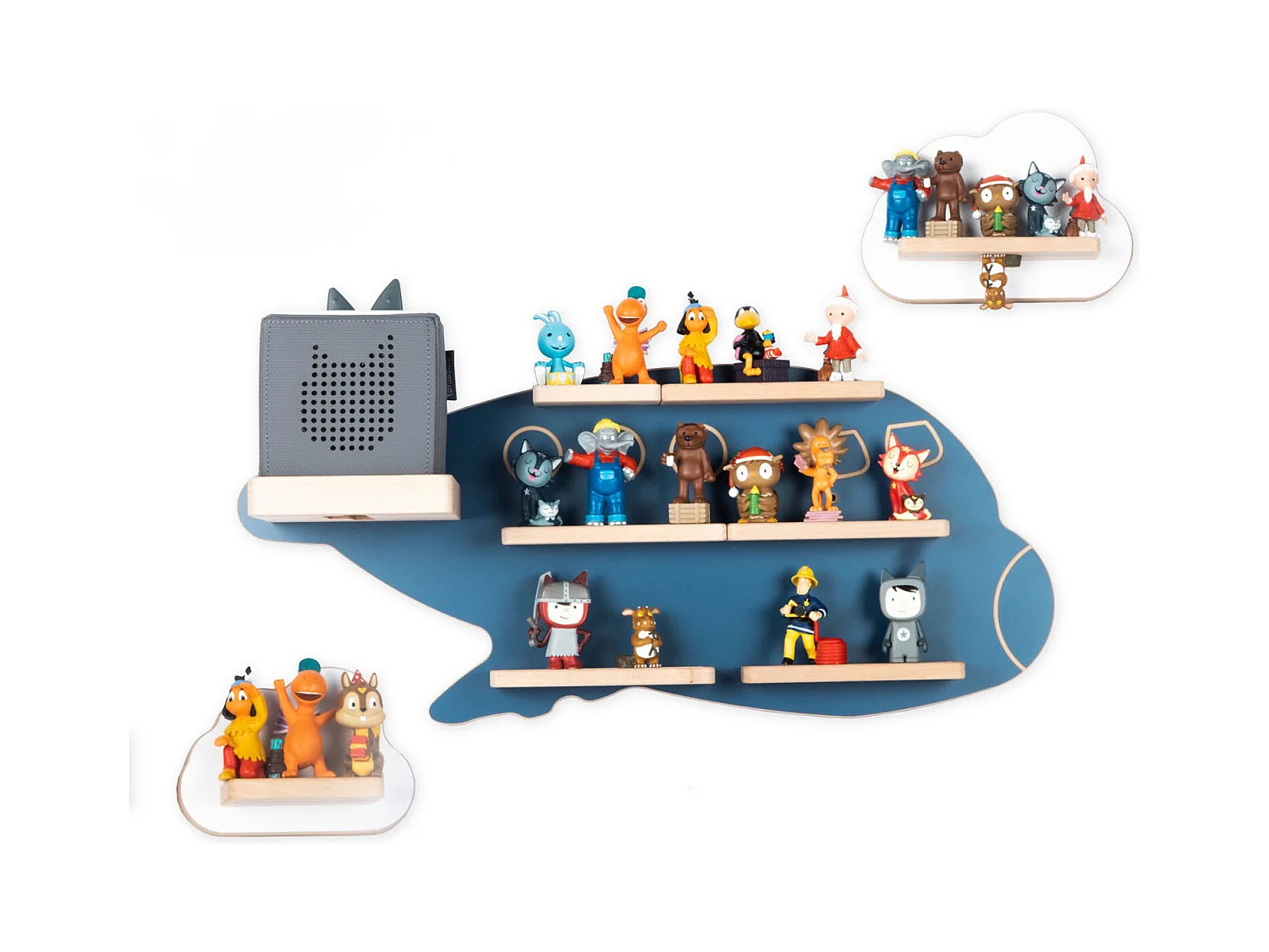 Etagère : nuages en toniebox tonies