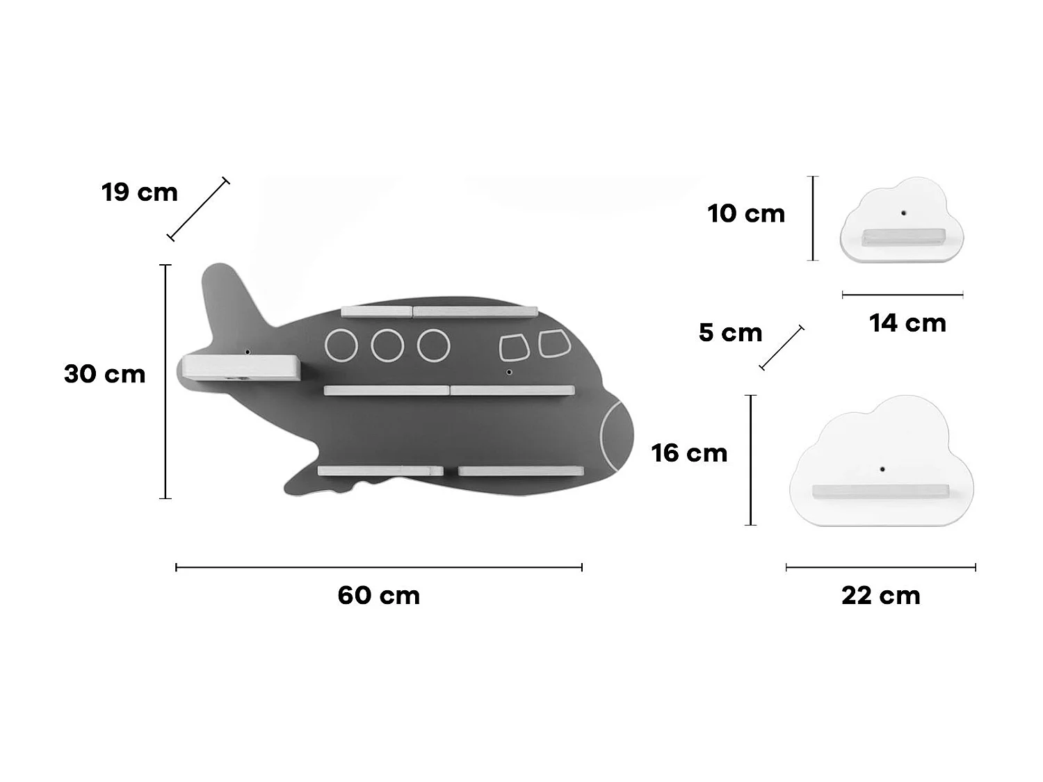 Etagère : nuages en toniebox tonies