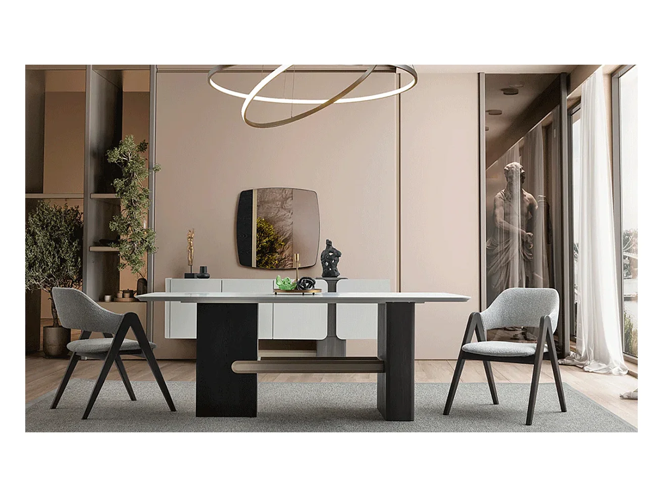Tavolo da pranzo Ermes (100x200)