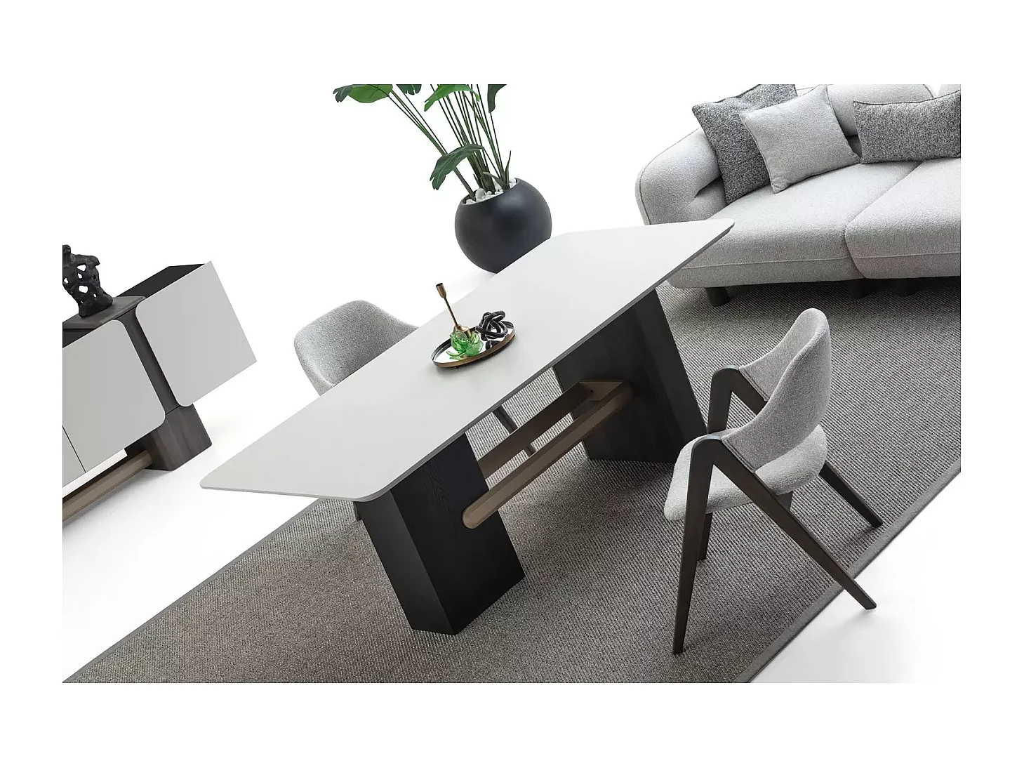 Table de salle à manger Ermes (100x200)