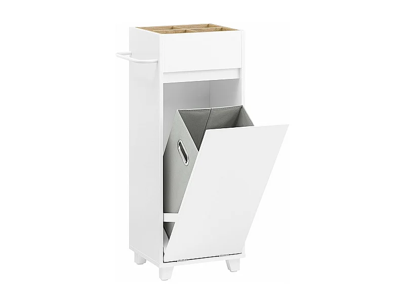 SoBuy Wäscheschrank BZR159-W