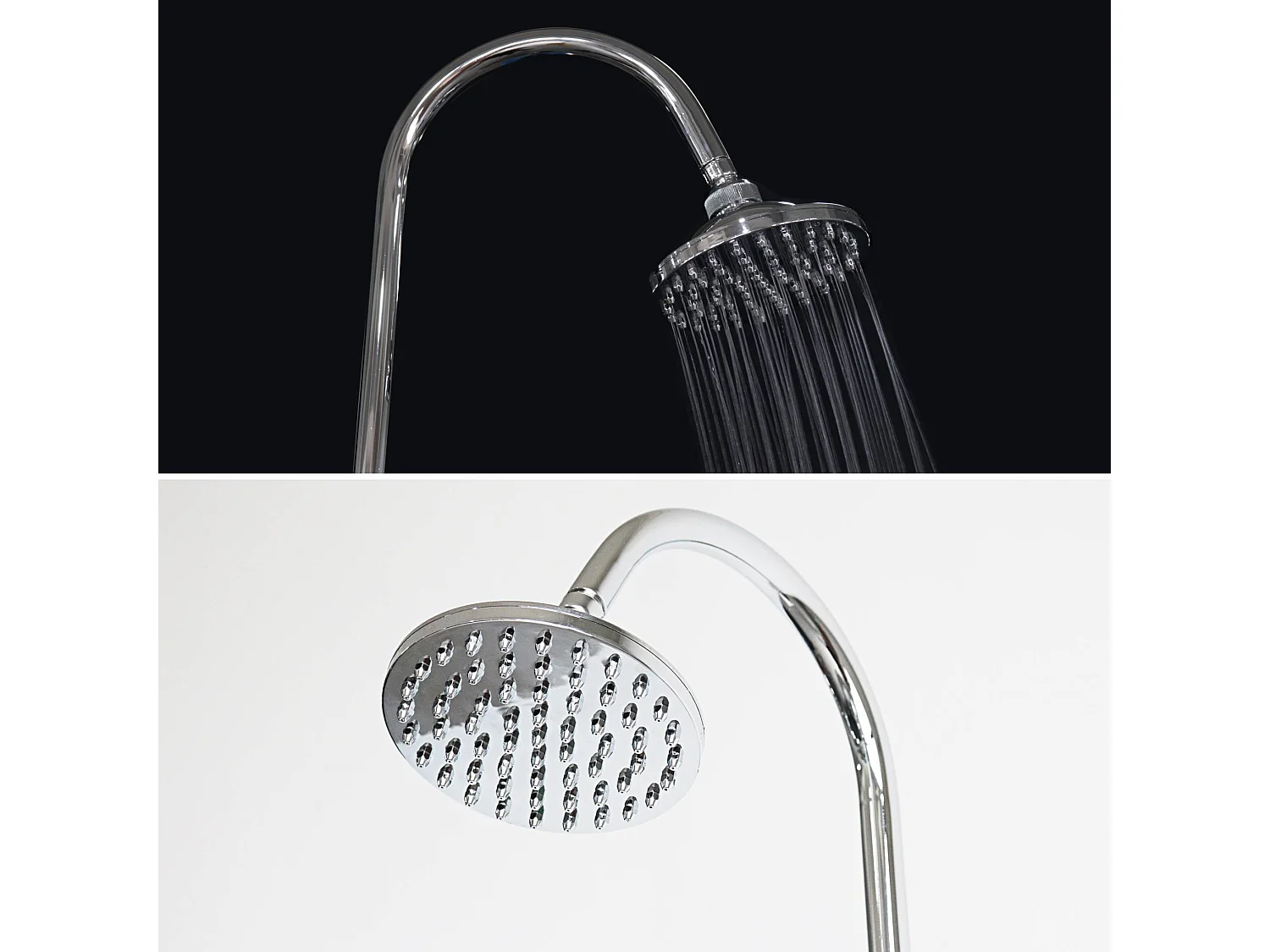 Douche solaire d'extérieur Fontana pour piscine. terrasse et jardin. réservoir de 20L