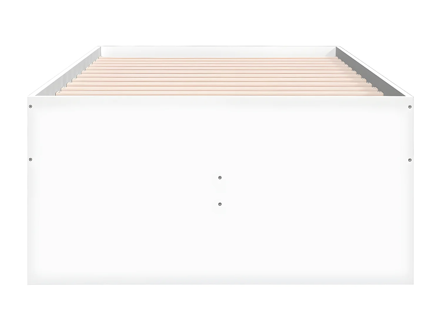 Sofá-cama c/ gavetas 90x200 cm derivados de madeira branco