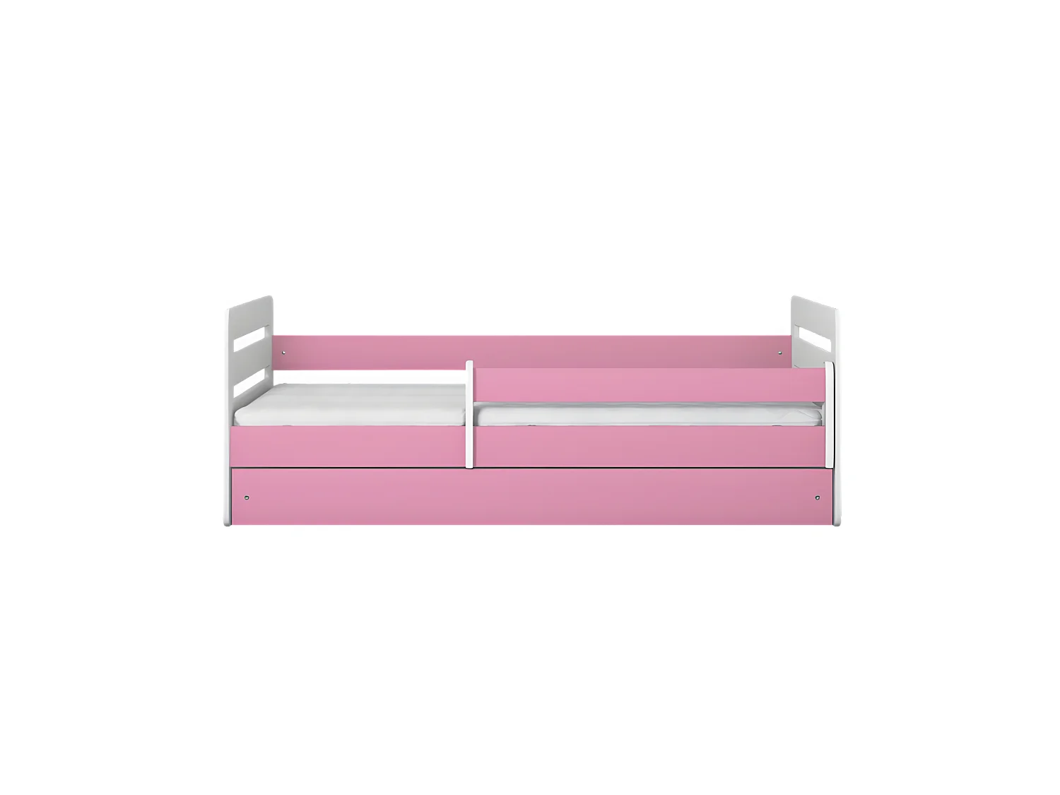 Lit tomi rose avec tiroir sans matelas 160/80