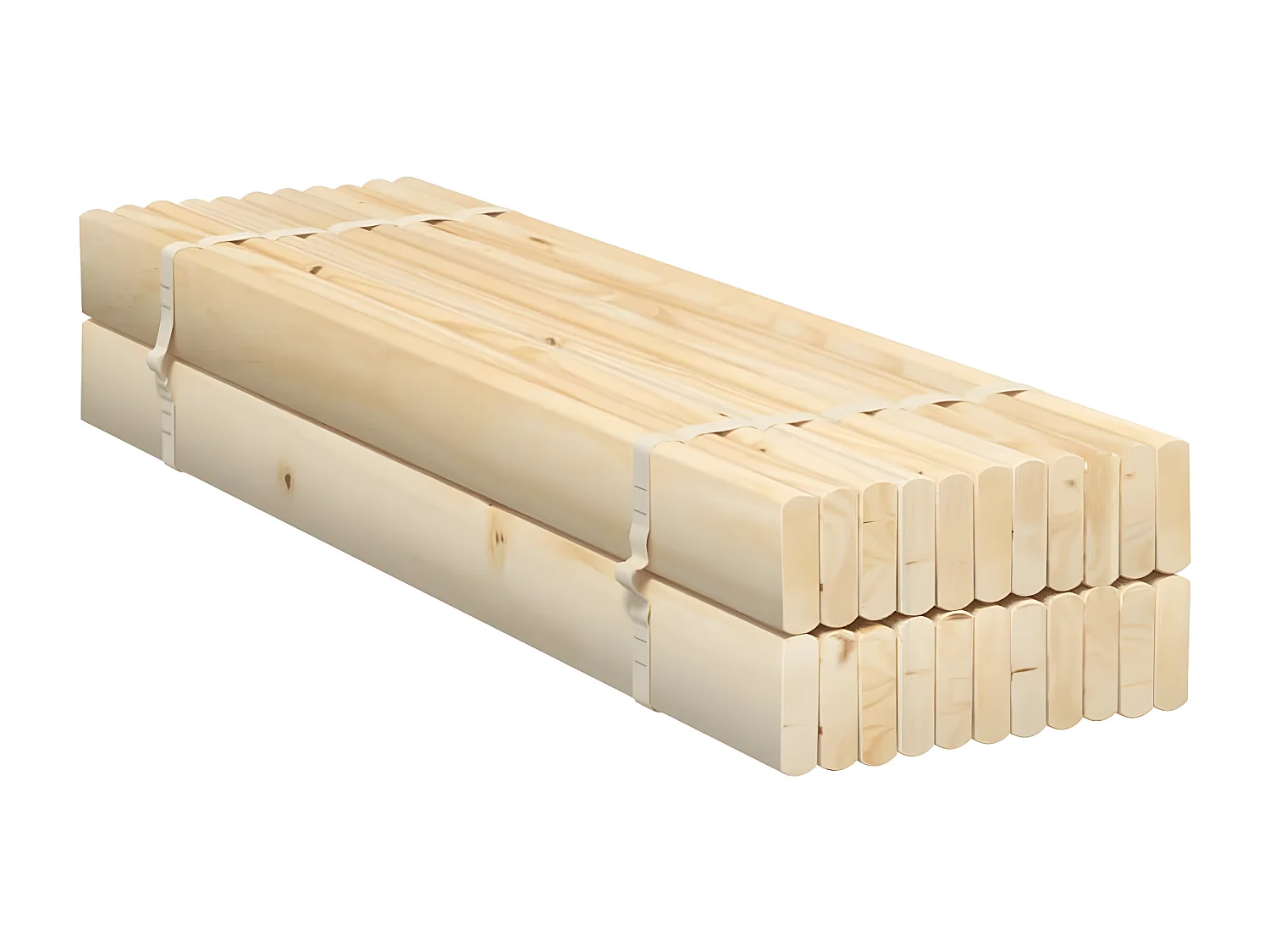 Lattes de lit 80x200 cm bois de pin massif