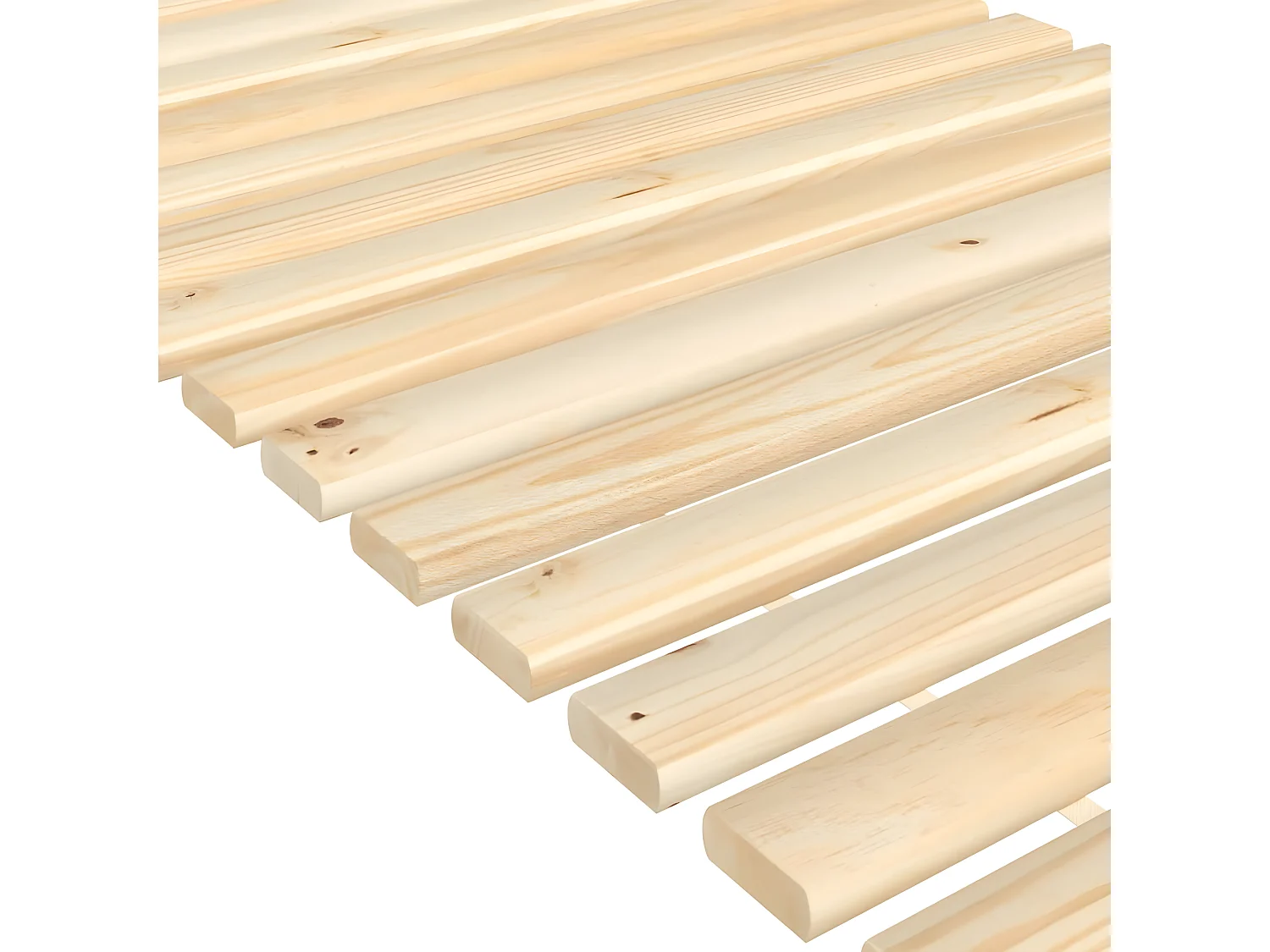 Lattes de lit 80x200 cm bois de pin massif