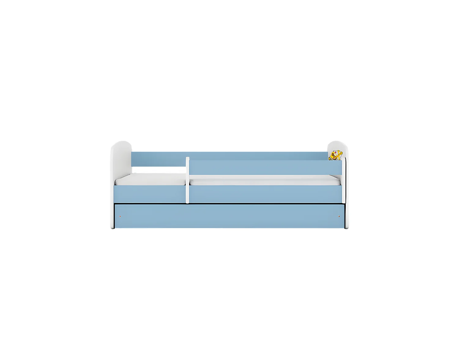 babydreams cama pala azul sin cajon sin colchon 140/70