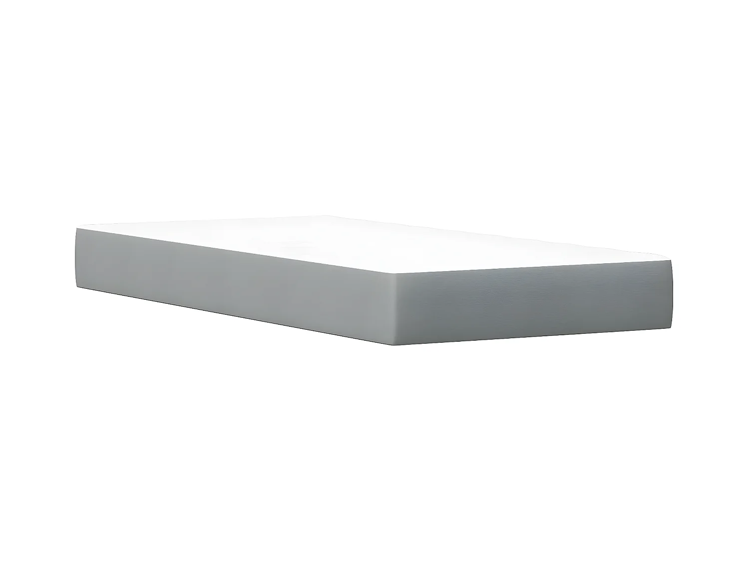 Lit avec matelas cire marron 90x200 cm bois massif de pin