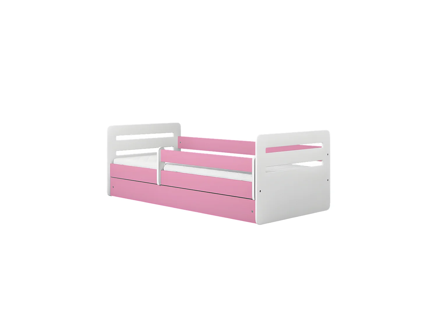 cama tomi rosa sin cajon sin colchon 180/80