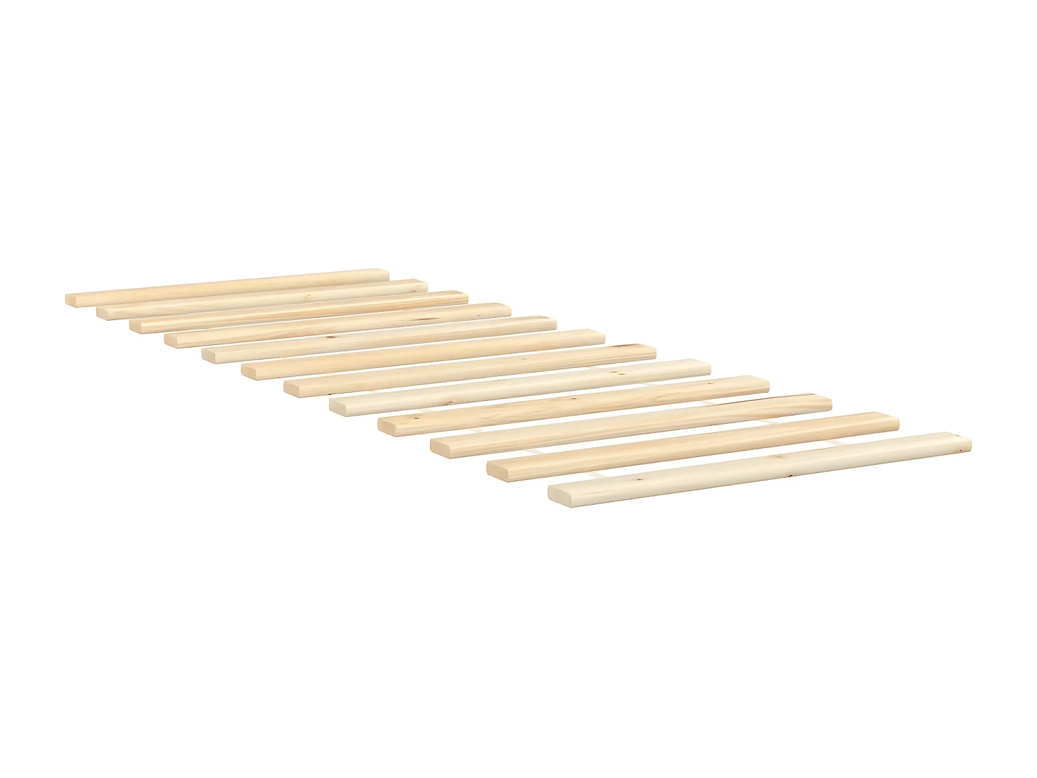 Ripas para estrado de cama 70x200 cm madeira de pinho maciça
