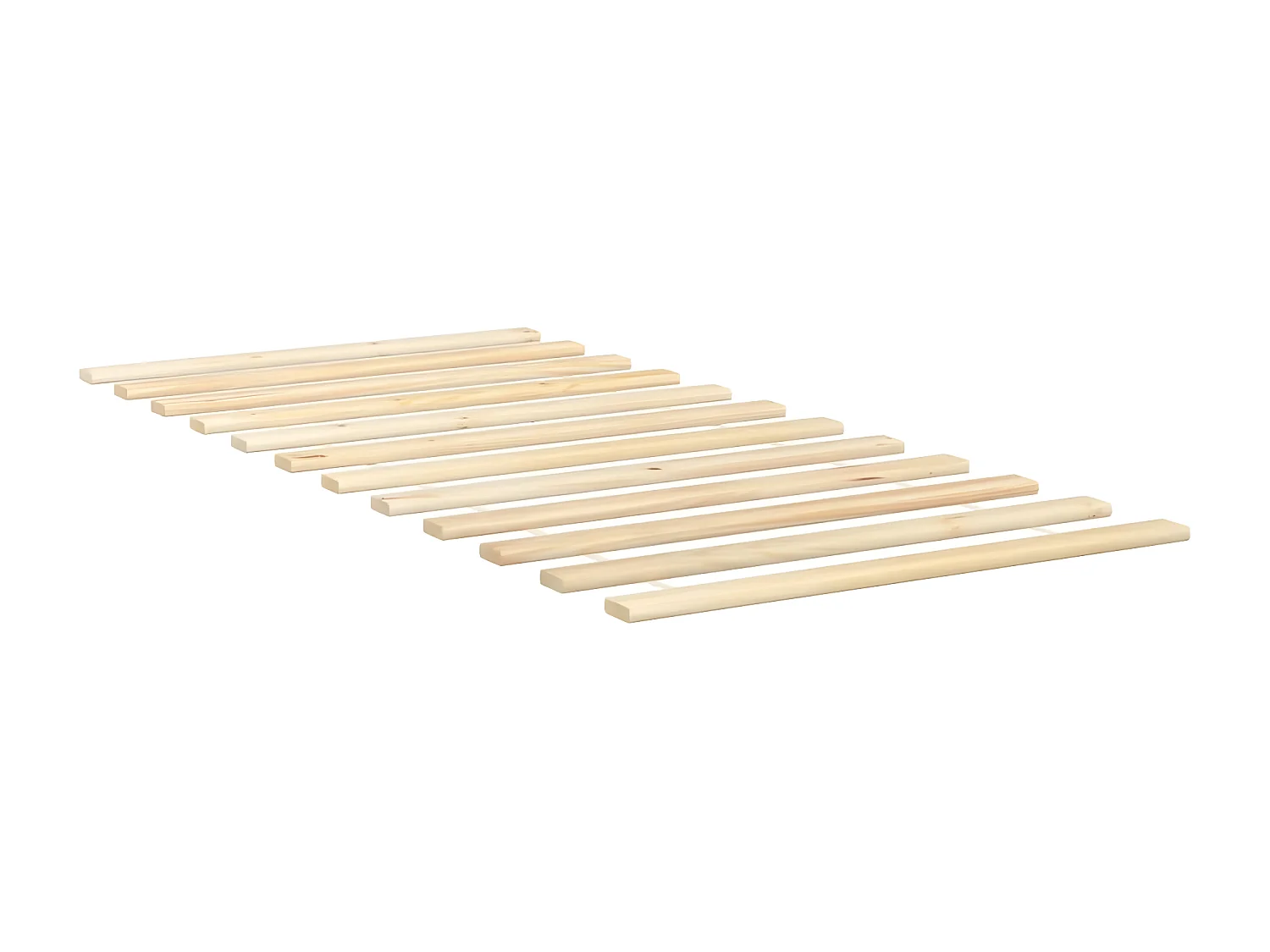 Lattes de lit 90x200 cm bois de pin massif