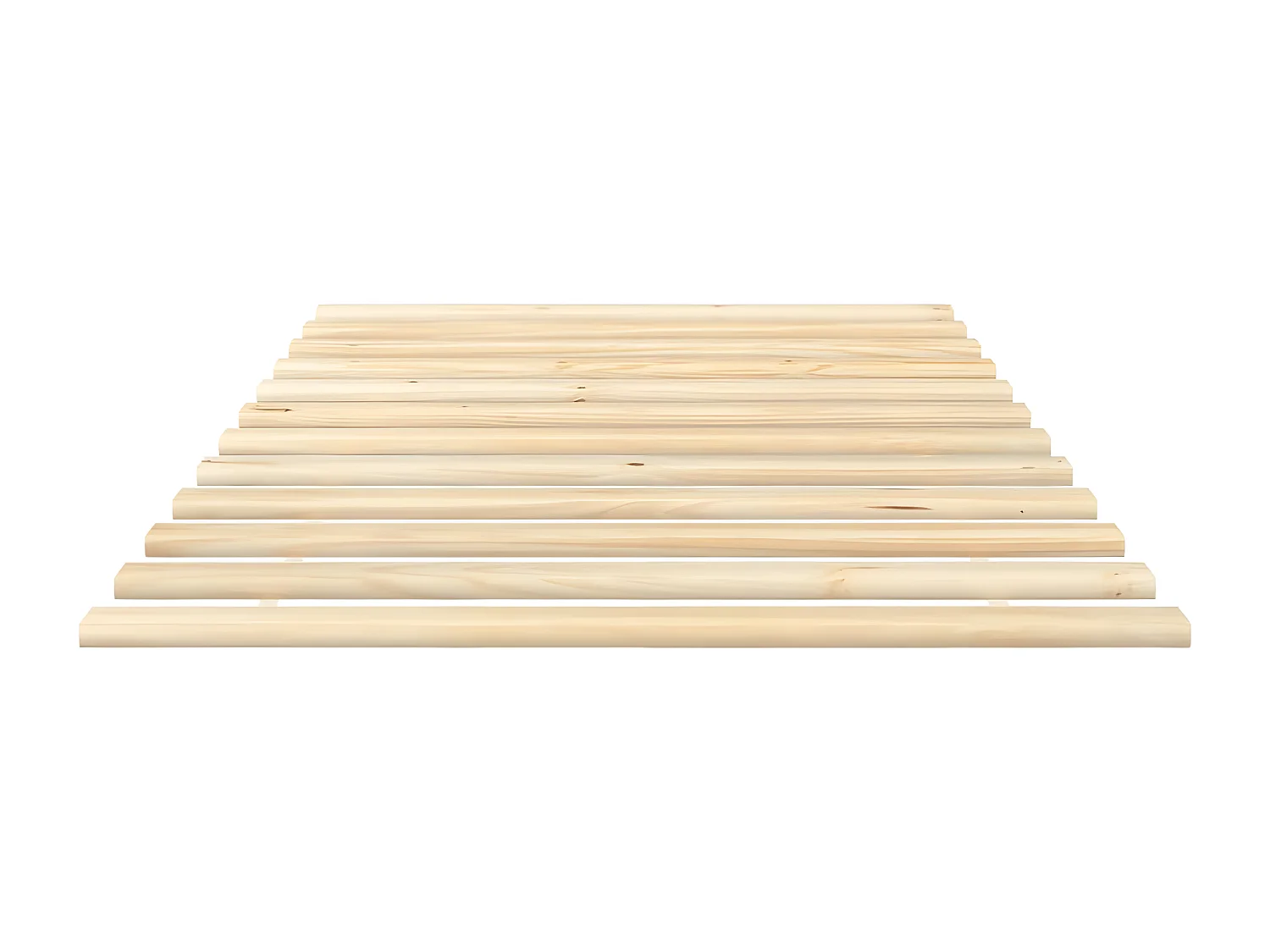 Lattes de lit 90x200 cm bois de pin massif