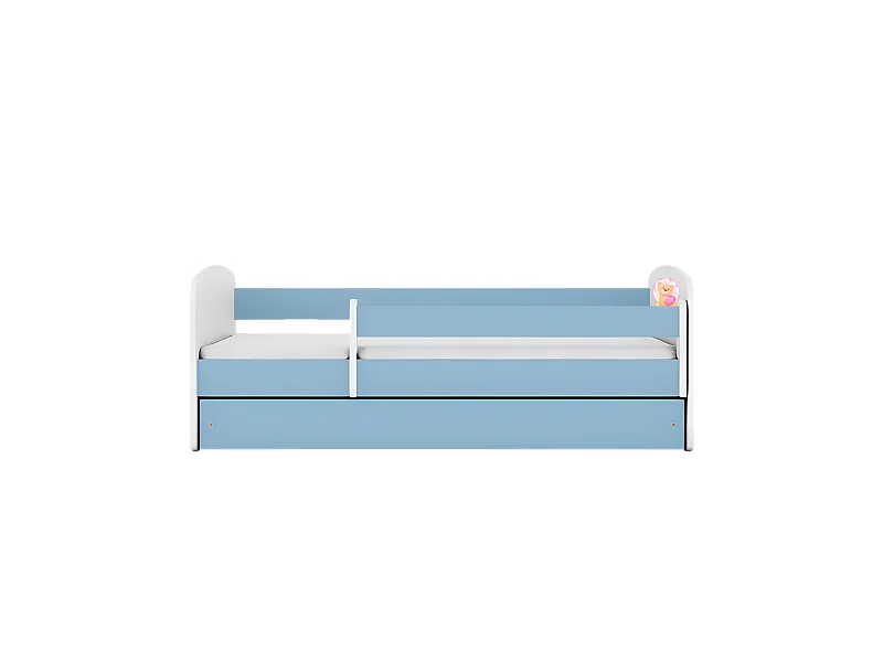 babydreams cama azul ositos mariposas sin cajón sin colchón 180/80