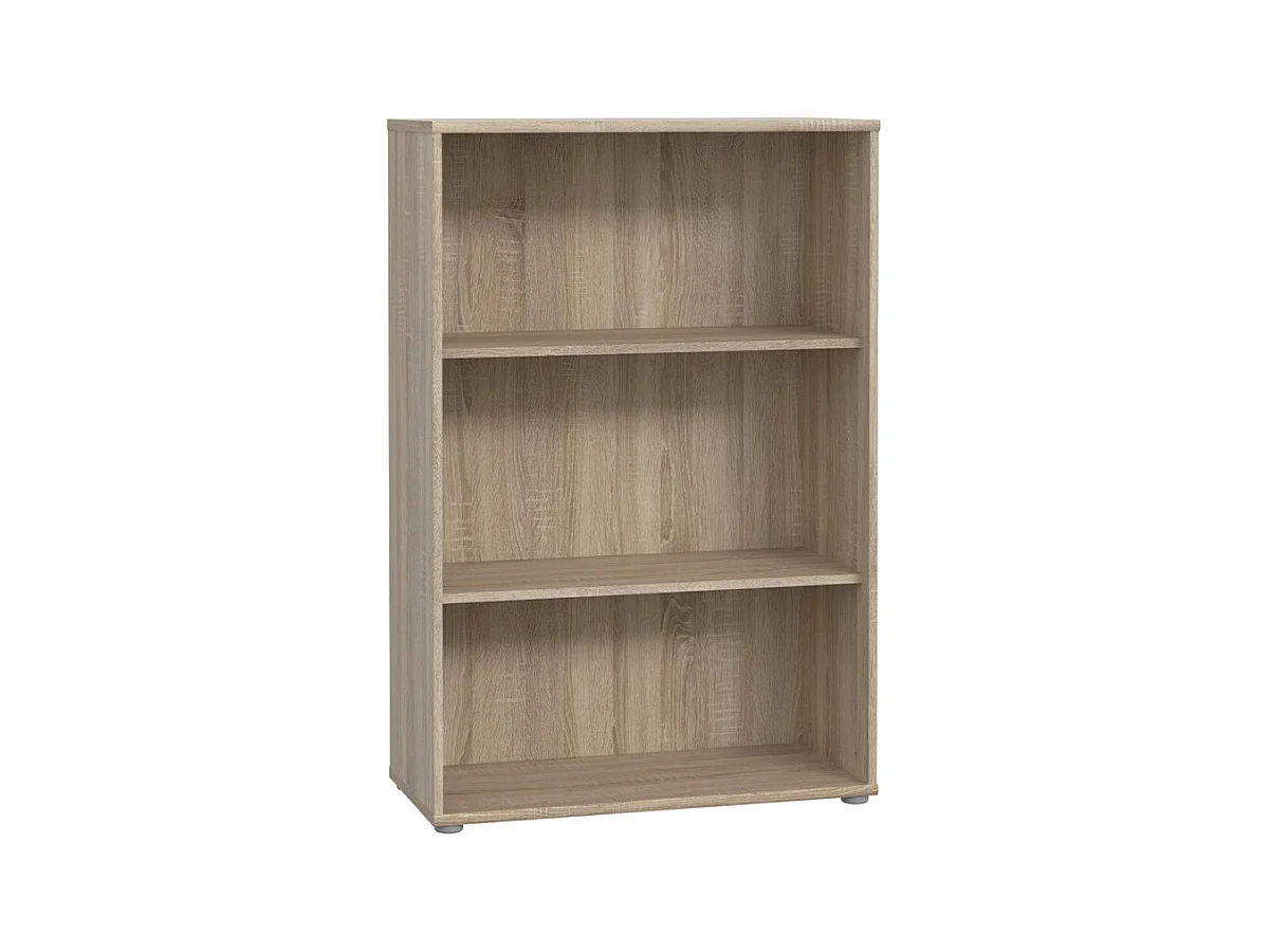 Bibliothèque / Étagère H. 111 x L. 74 cm décor chêne sonoma - MARIA