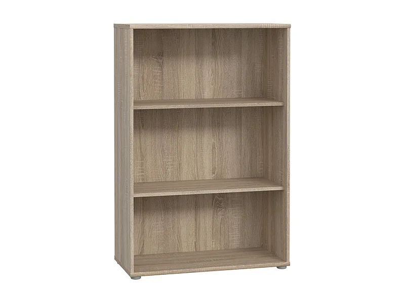 Bibliothèque / Étagère H. 111 x L. 74 cm décor chêne sonoma - MARIA