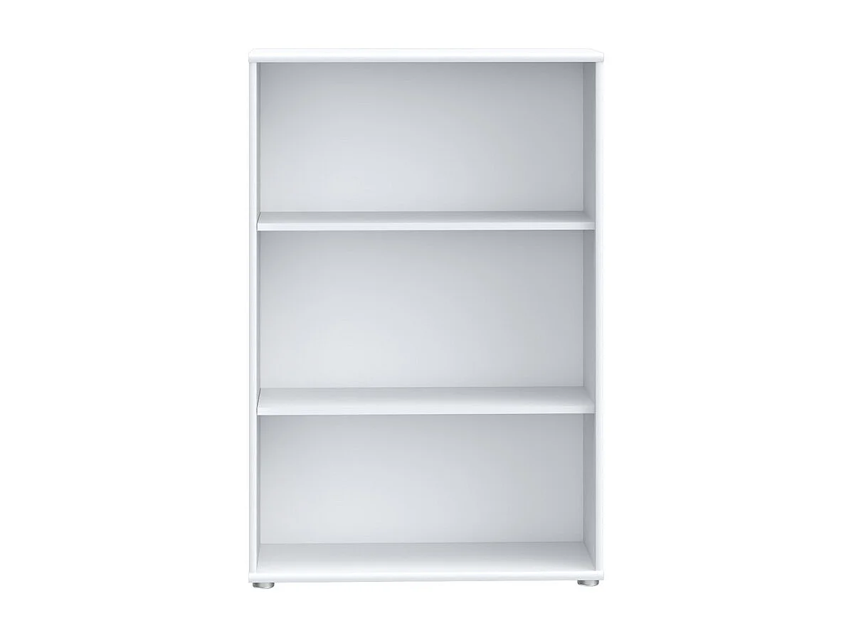 Bibliothèque / Étagère H. 111 x L. 74 cm décor blanc - MARIA