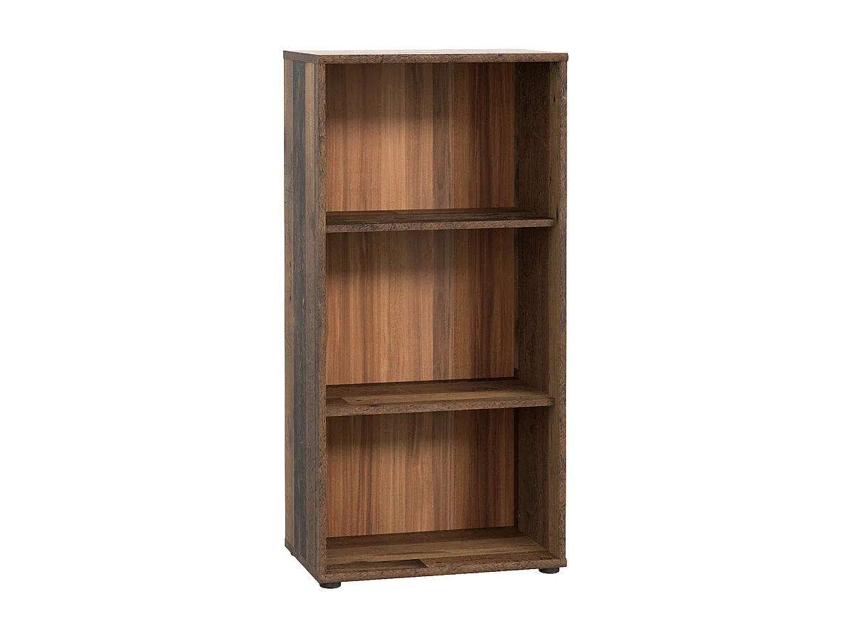 Bibliothèque / Étagère H. 111 x L. 54 cm décor bois vintage - MARIA