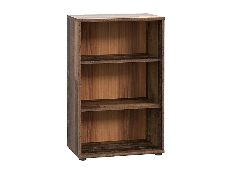 Bibliothèque / Étagère H. 86 x L. 54 cm décor bois vintage - MARIA