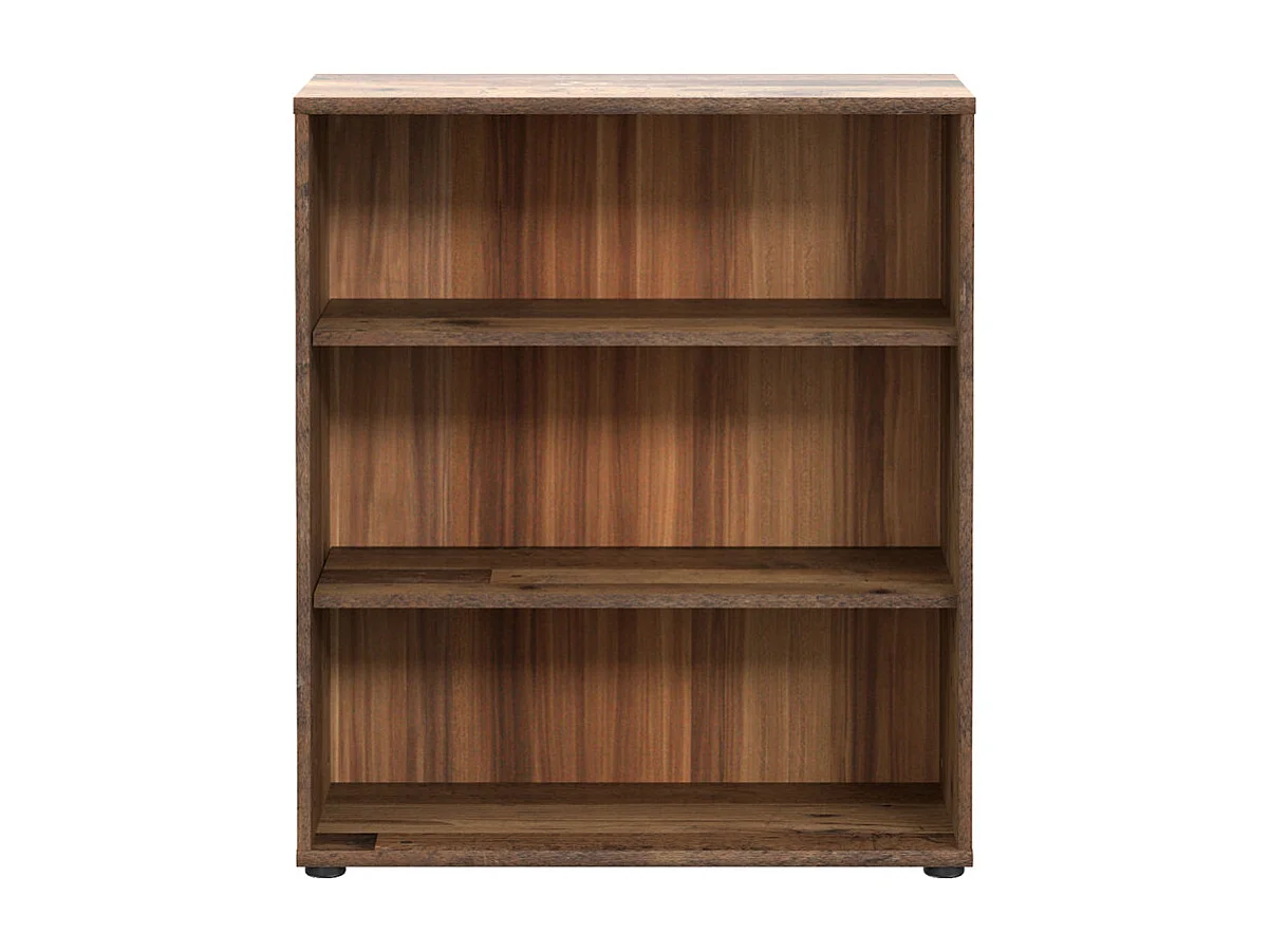 Bibliothèque / Étagère H. 86 x L. 74 cm décor bois vintage - MARIA