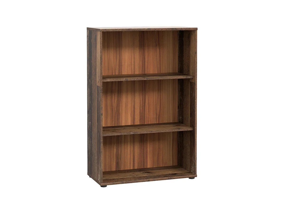 Bibliothèque / Étagère H. 111 x L. 74 cm décor bois vintage - MARIA