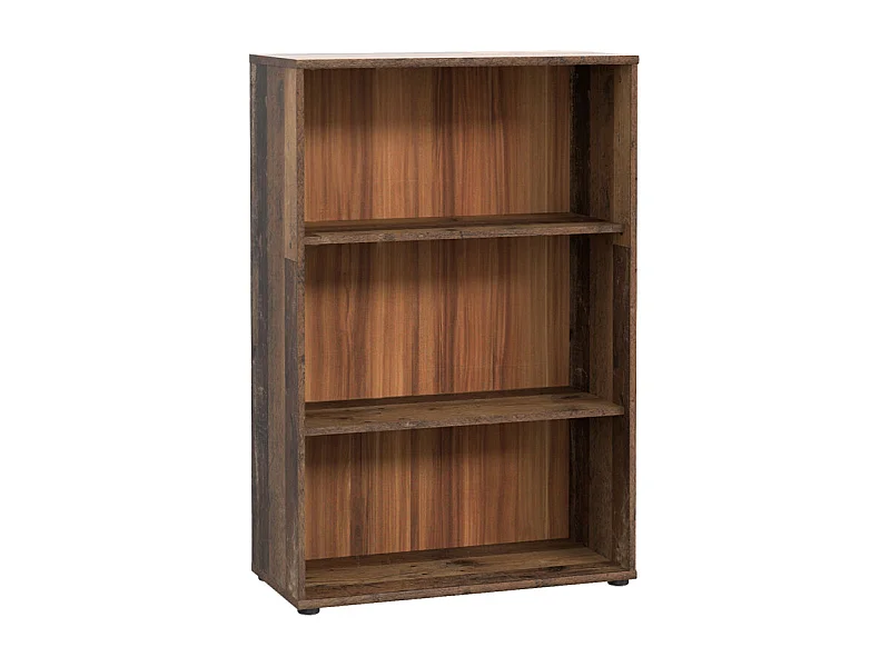 Bibliothèque / Étagère H. 111 x L. 74 cm décor bois vintage - MARIA
