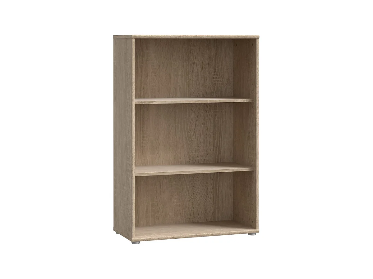 Bibliothèque / Étagère H. 86 x L. 54 cm décor chêne sonoma - MARIA