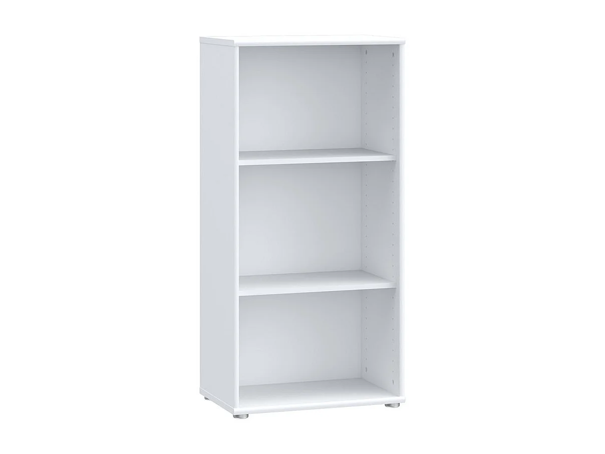 Bibliothèque / Étagère H. 111 x L. 54 cm décor blanc - MARIA