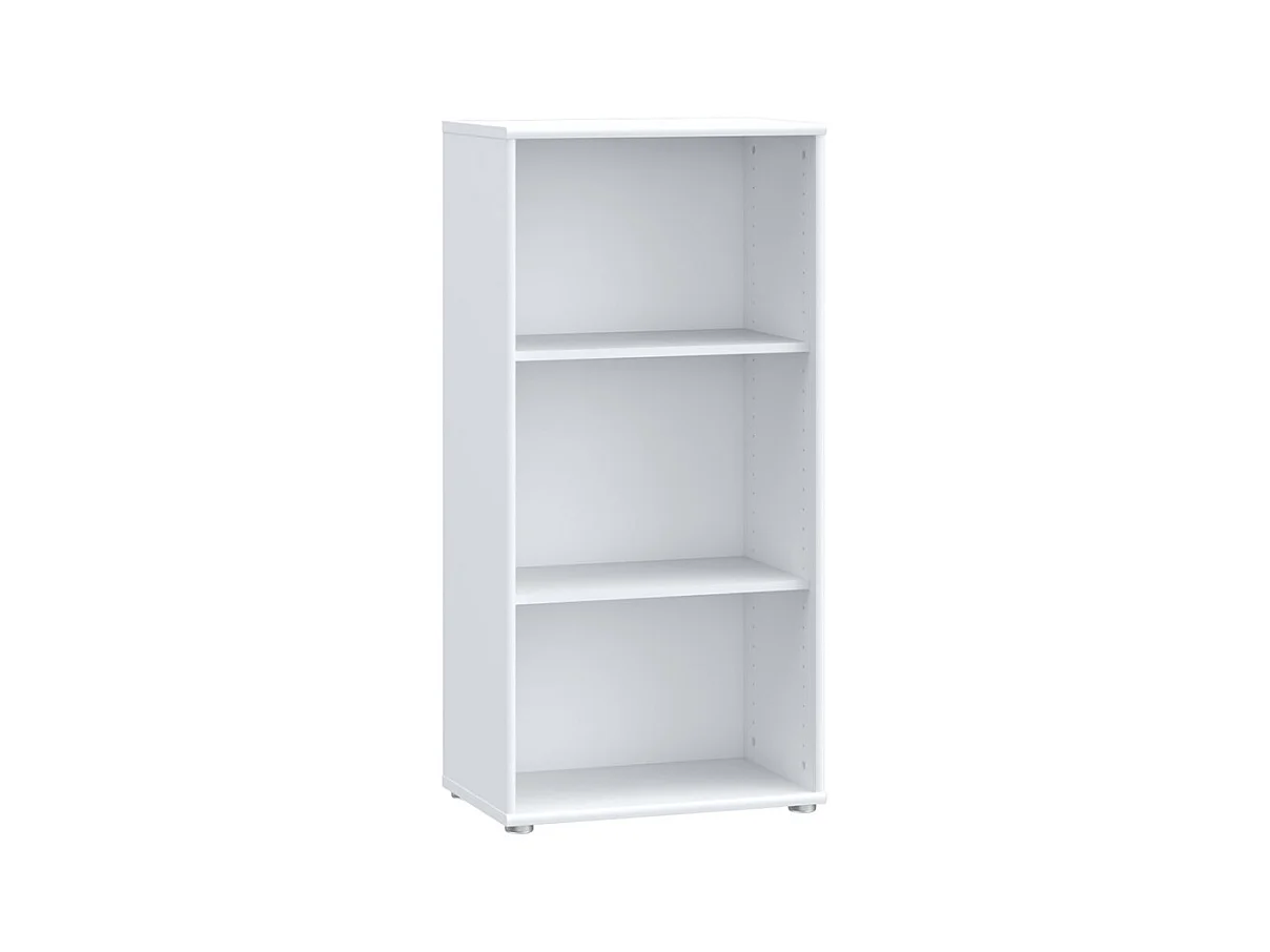 Bibliothèque / Étagère H. 111 x L. 54 cm décor blanc - MARIA