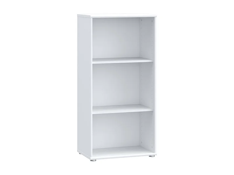 Bibliothèque / Étagère H. 111 x L. 54 cm décor blanc - MARIA