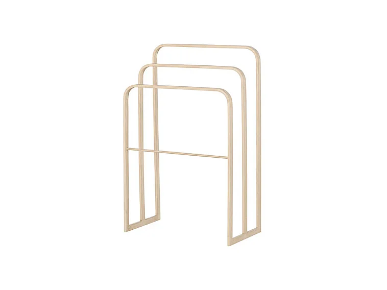Porte-Serviettes 3 Arceaux "Drammen" 76cm Naturel