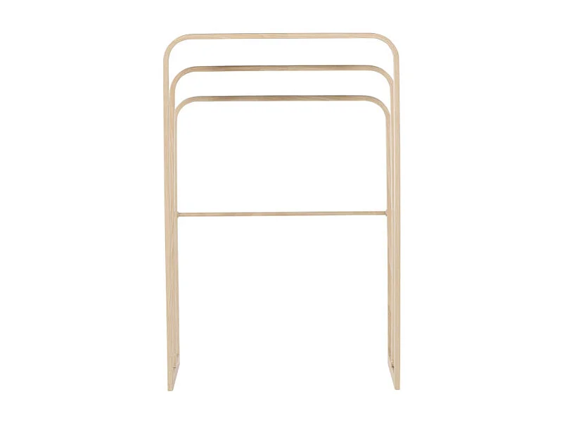 Porte-Serviettes 3 Arceaux "Drammen" 76cm Naturel