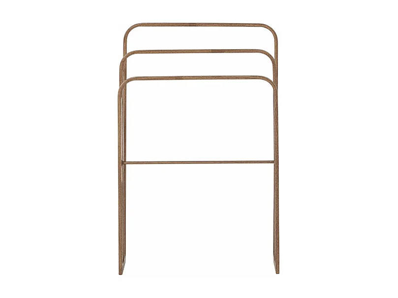 Porte-Serviettes 3 Arceaux "Drammen" 76cm Marron