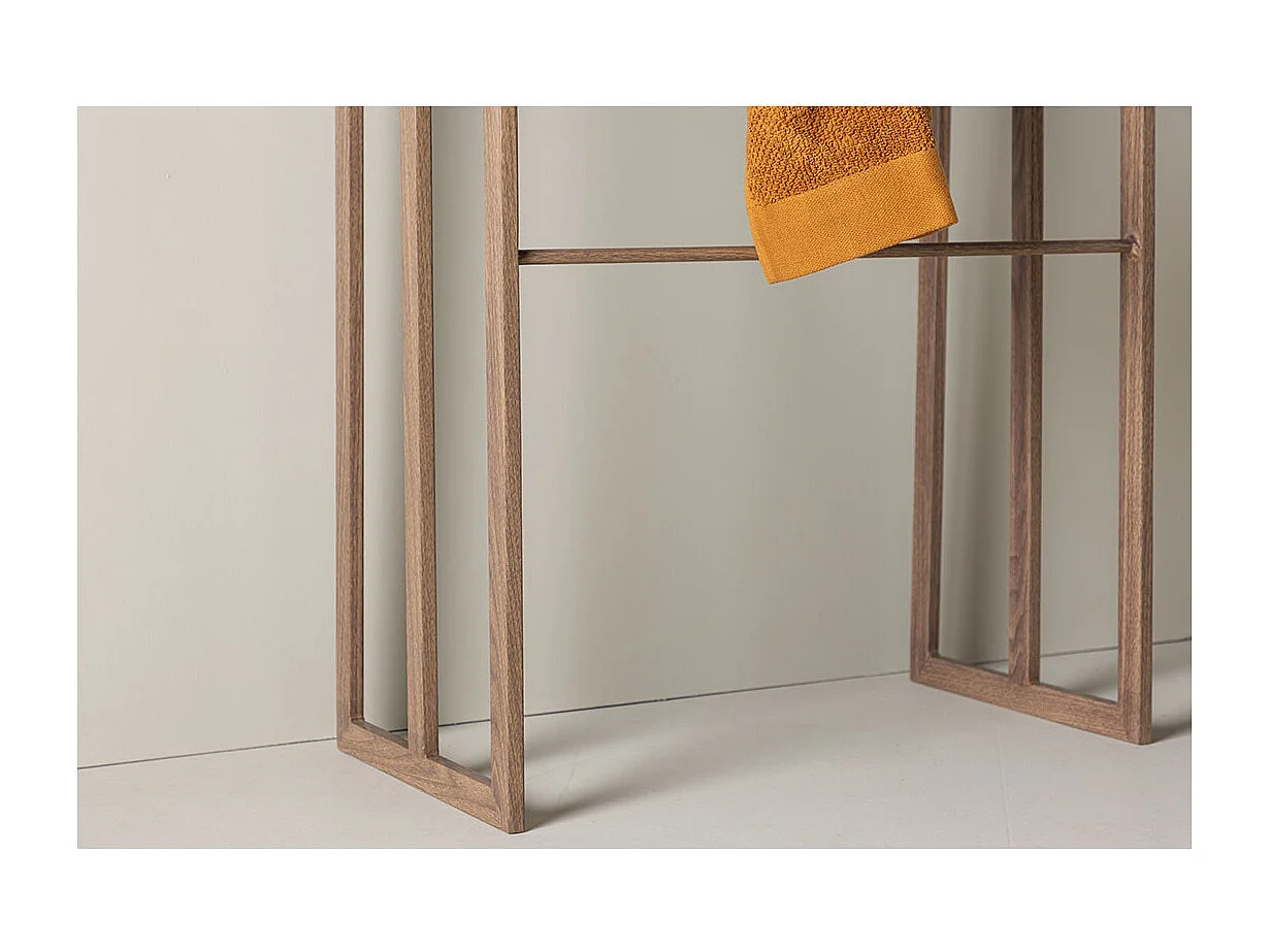 Porte-Serviettes 3 Arceaux "Drammen" 76cm Marron