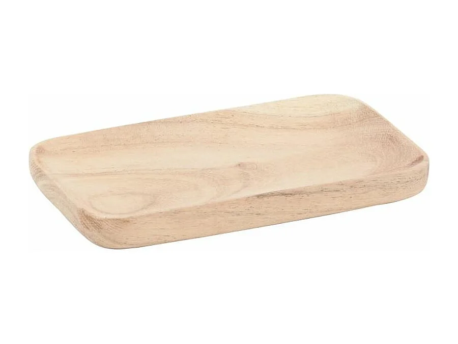 Planche de présentation en acacia naturel 15 cm Lot de 6