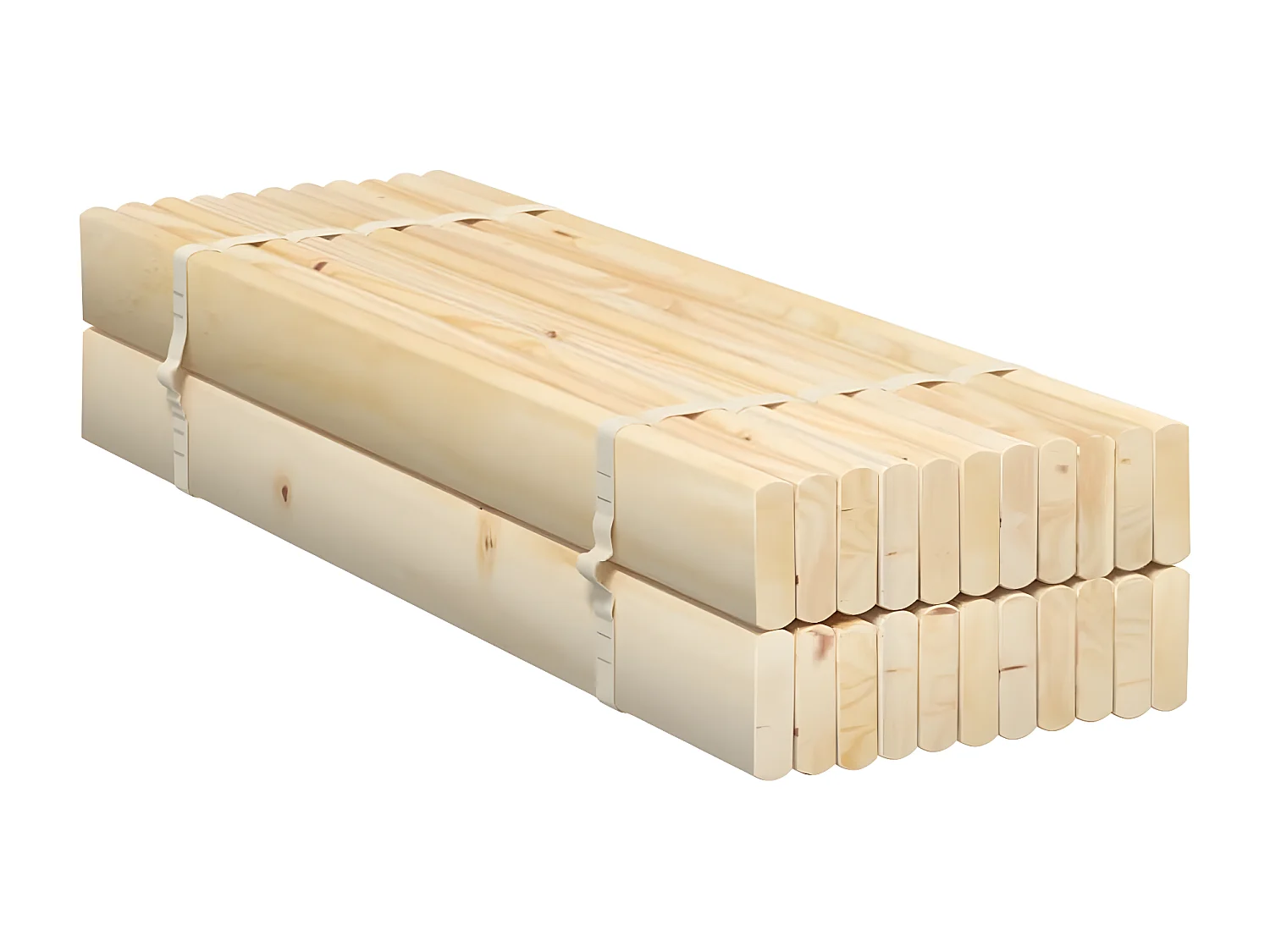 Lattes de lit 70x200 cm bois de pin massif