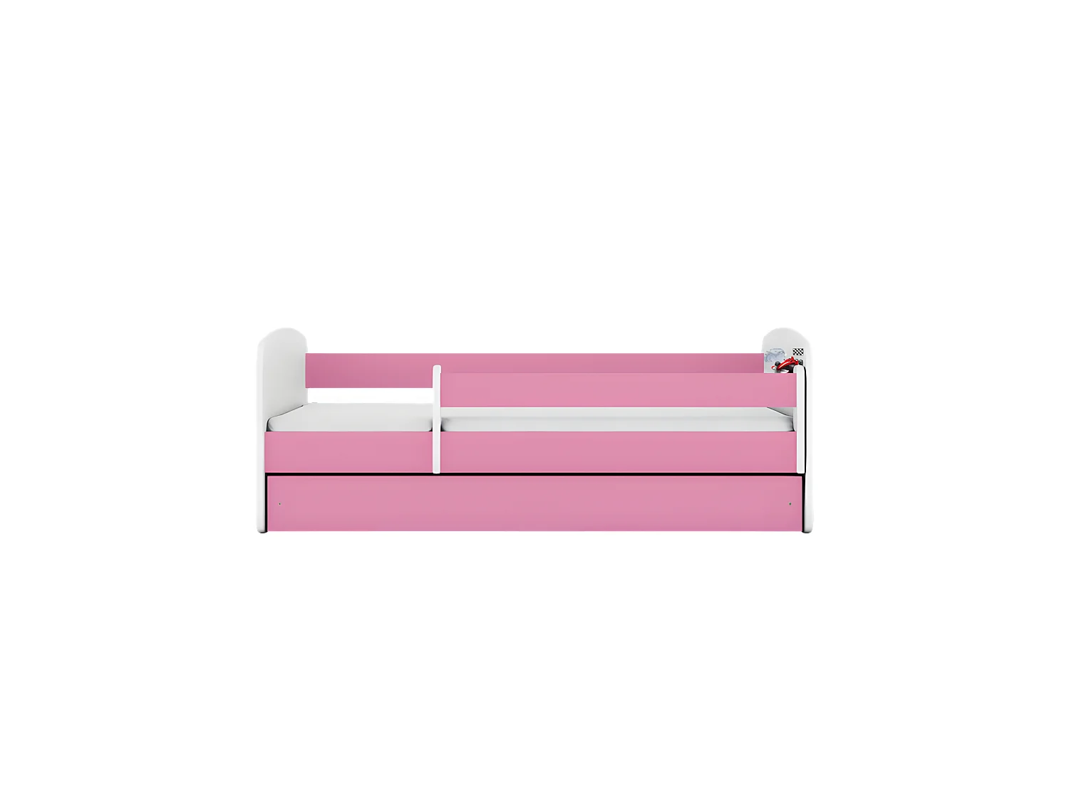 Lit babydreams formule rose avec tiroir avec matelas 140/70
