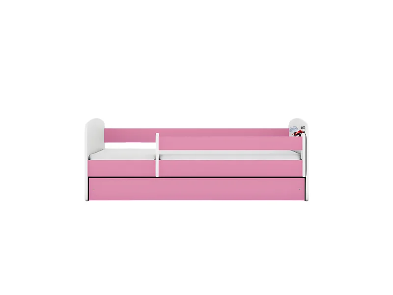 Babydreams cama de fórmula rosa con cajón sin colchón 140/70