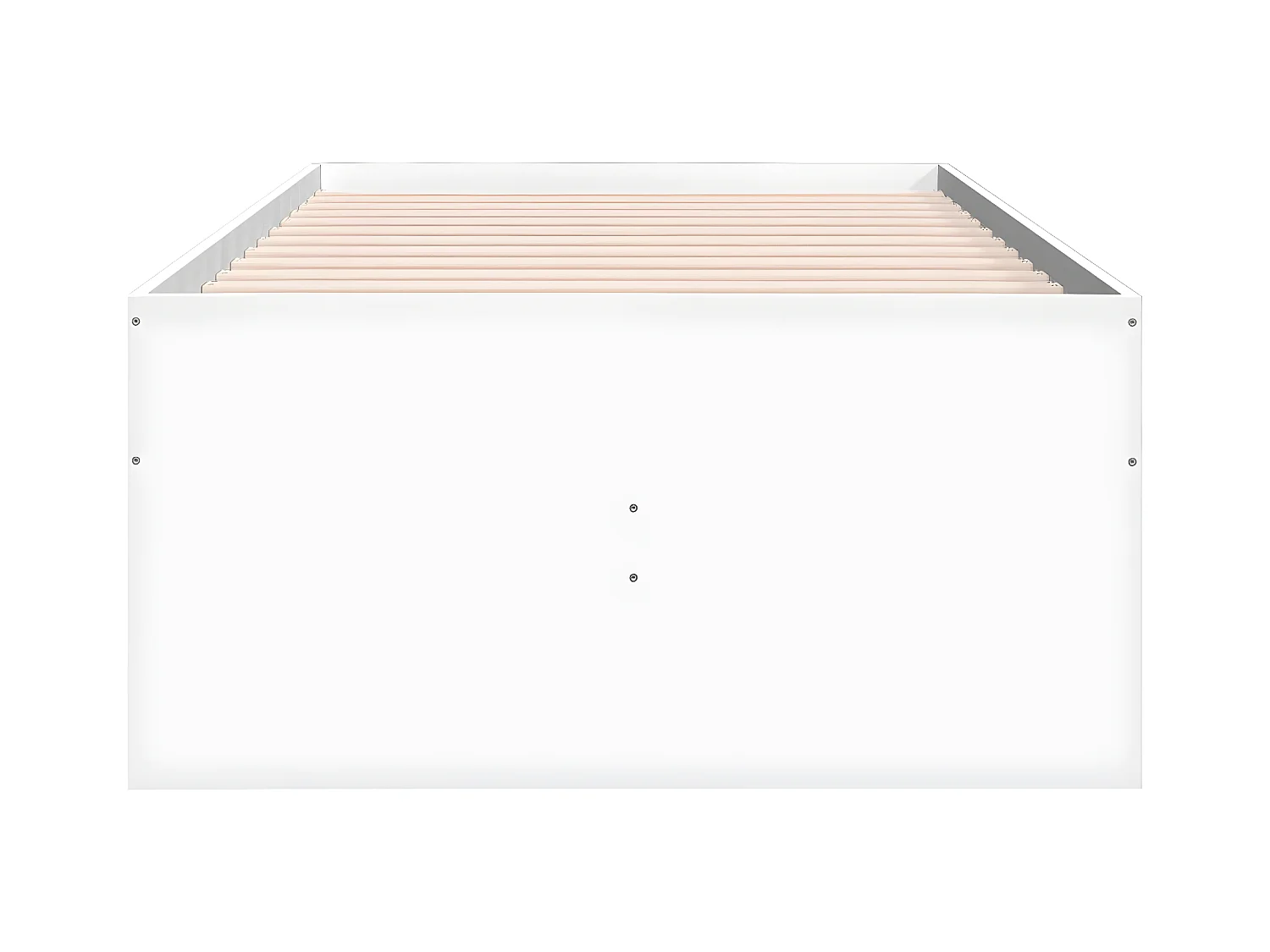 Sofá-cama c/ gavetas 90x190 cm derivados de madeira branco