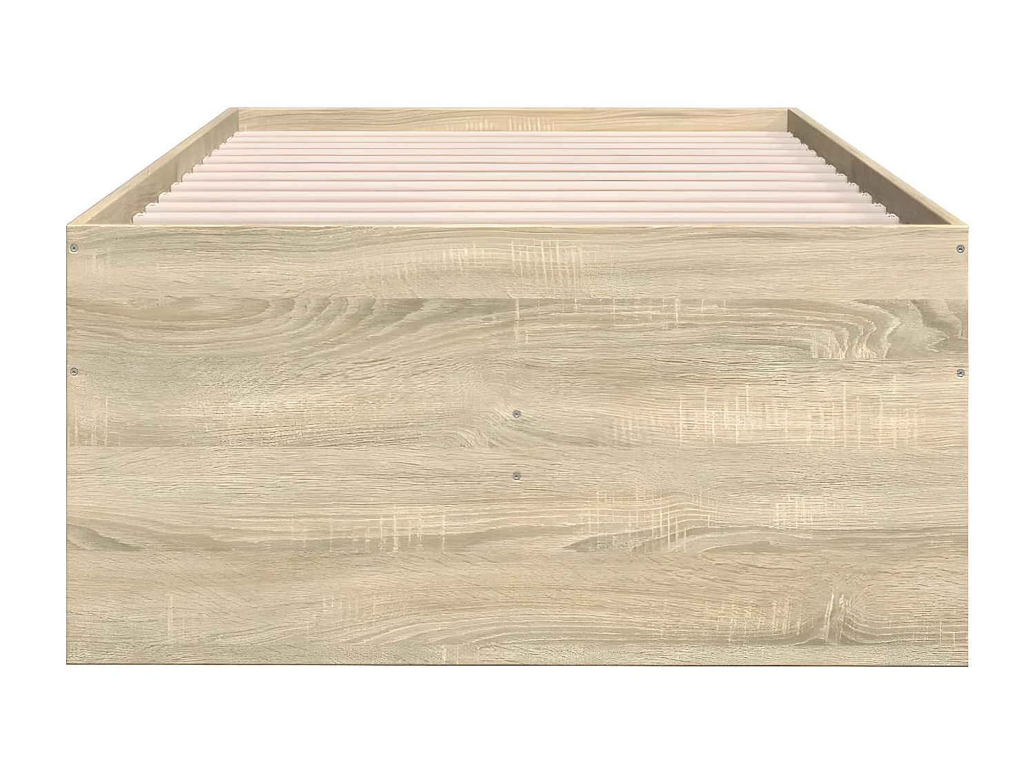 Tumbona con cajones madera ingeniería roble Sonoma 90x190 cm