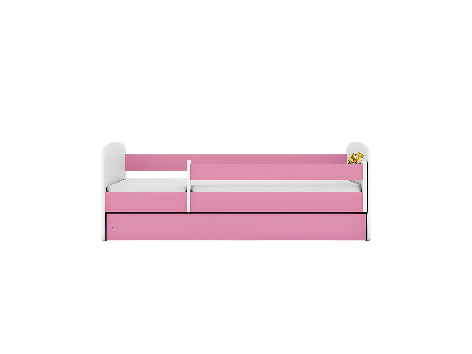 babydreams cama pala rosa sin cajon sin colchon 160/80