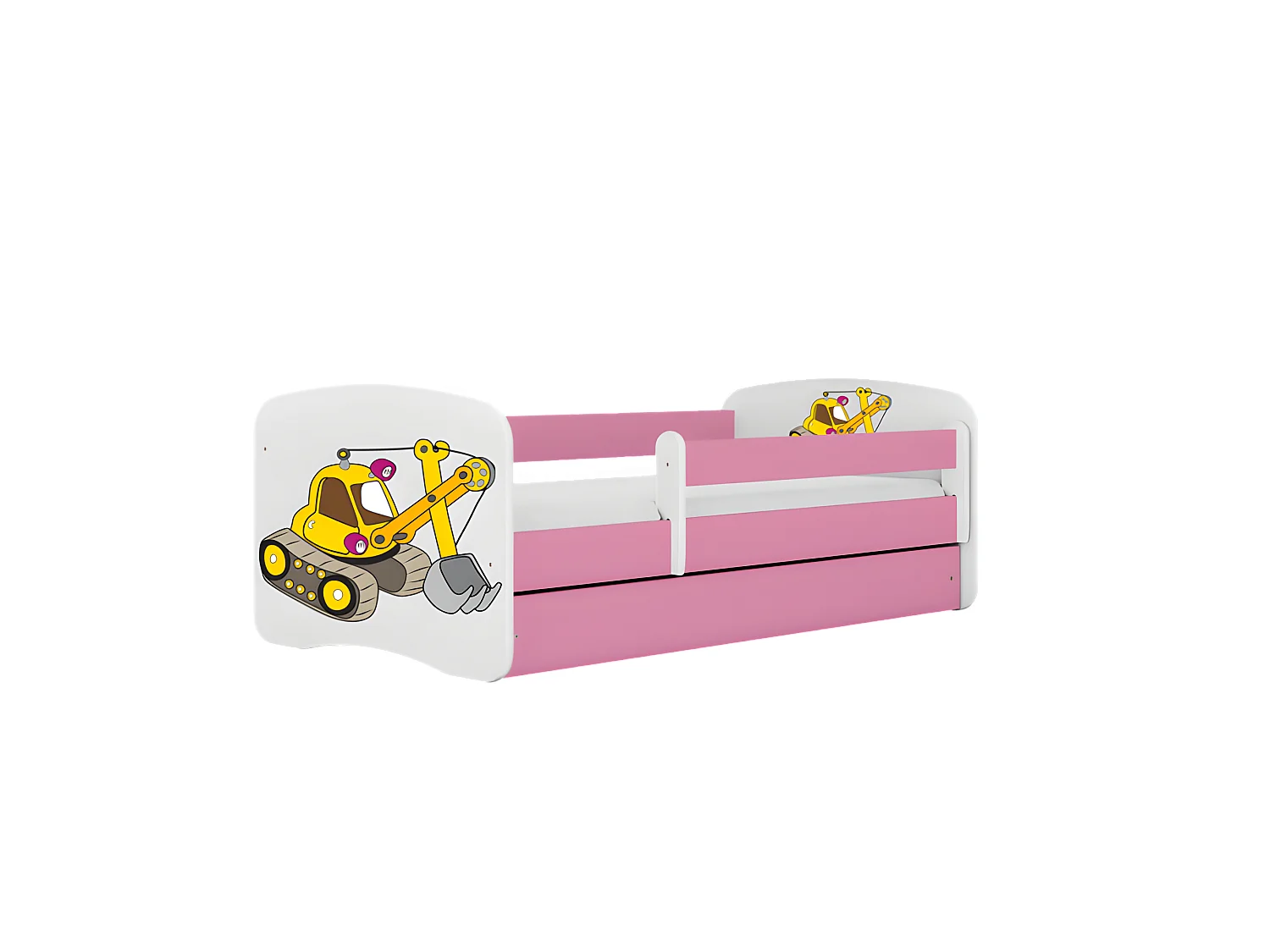babydreams cama pala rosa sin cajon sin colchon 160/80