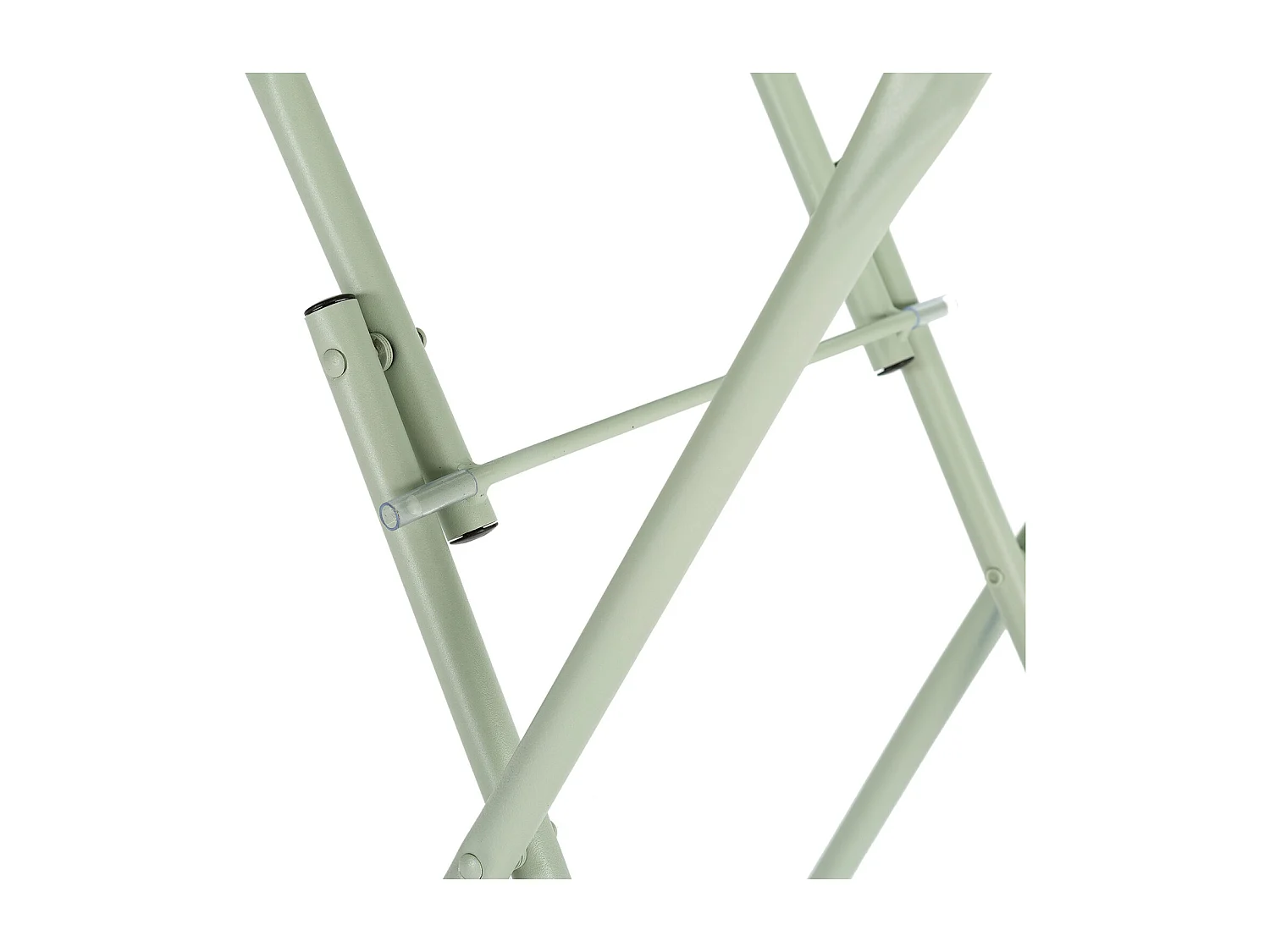 Mesa de Jardín Plegable Perla de Metal en Verde