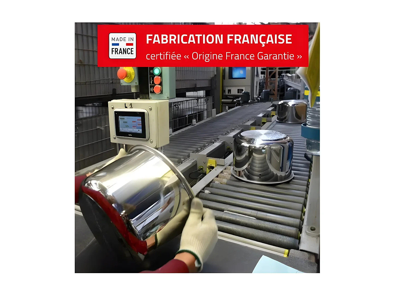 Seb Autocuiseur inox 7.5l - P4624828