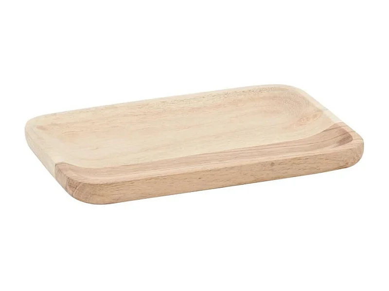 Plateau en bois d'acacia Lot de 4