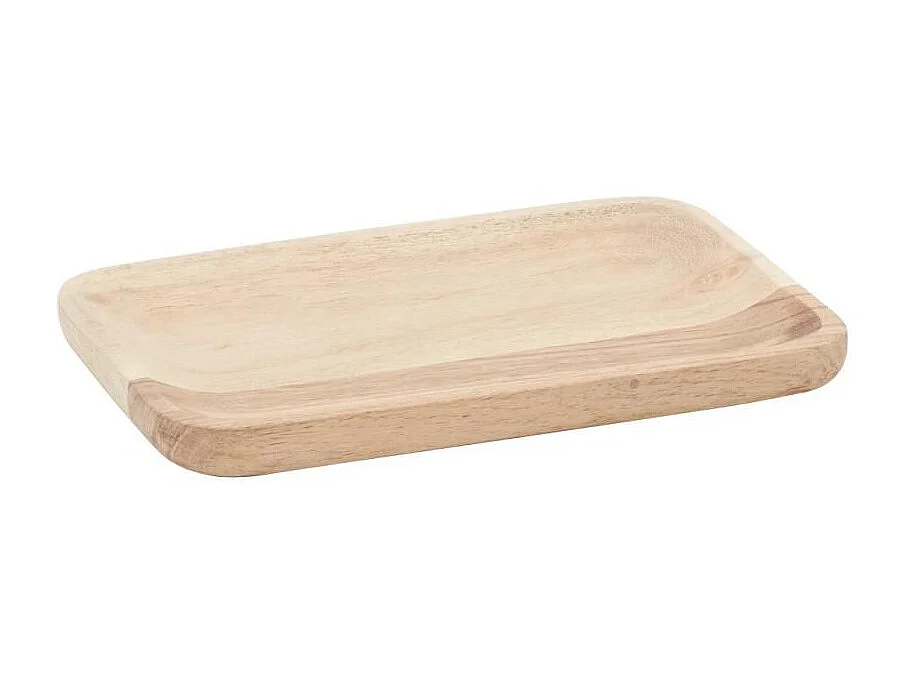 Plateau en bois d'acacia Lot de 4