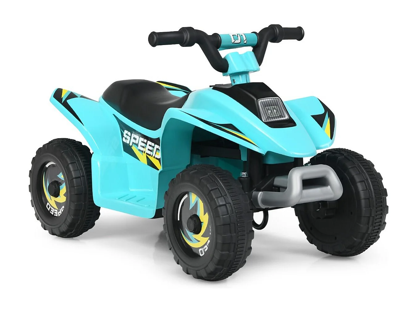 Quad Buggy Electrique pour Enfant 6 V 4,5 Km-H MAX Voiture pour Enfants de 3 Ans+ Bleu
