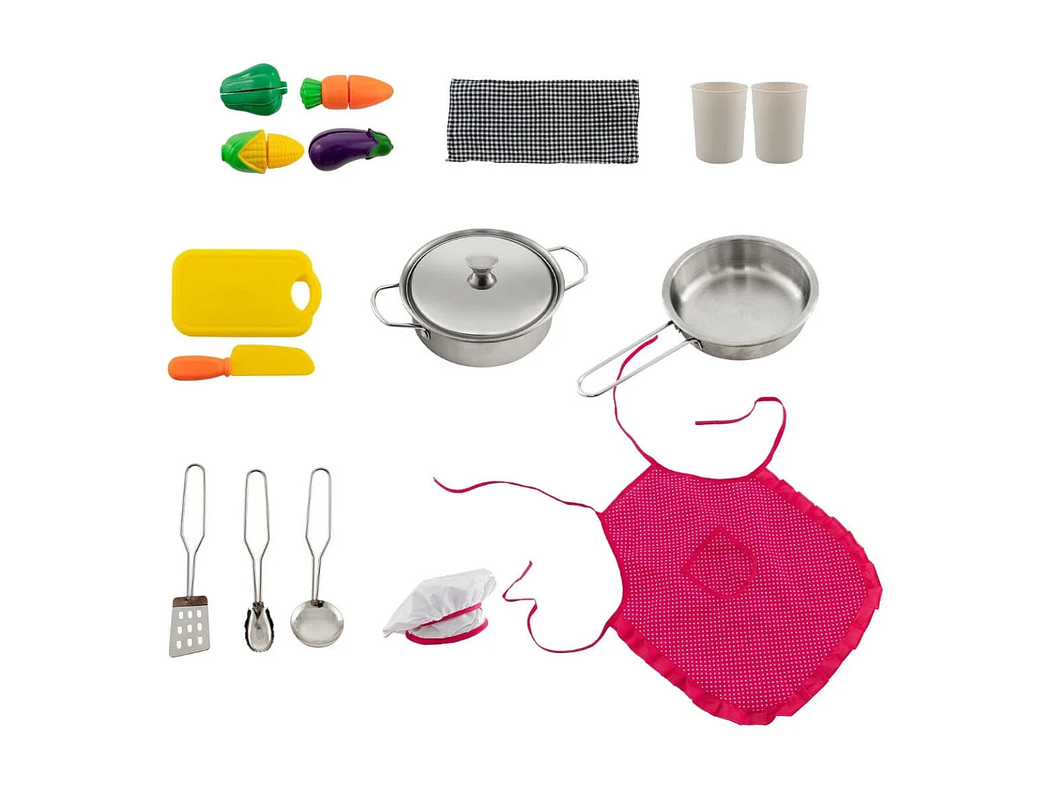 Holz Kinderküche mit Licht & Sound & Wasserspender & Waschmaschine & Zubehör Spielküche