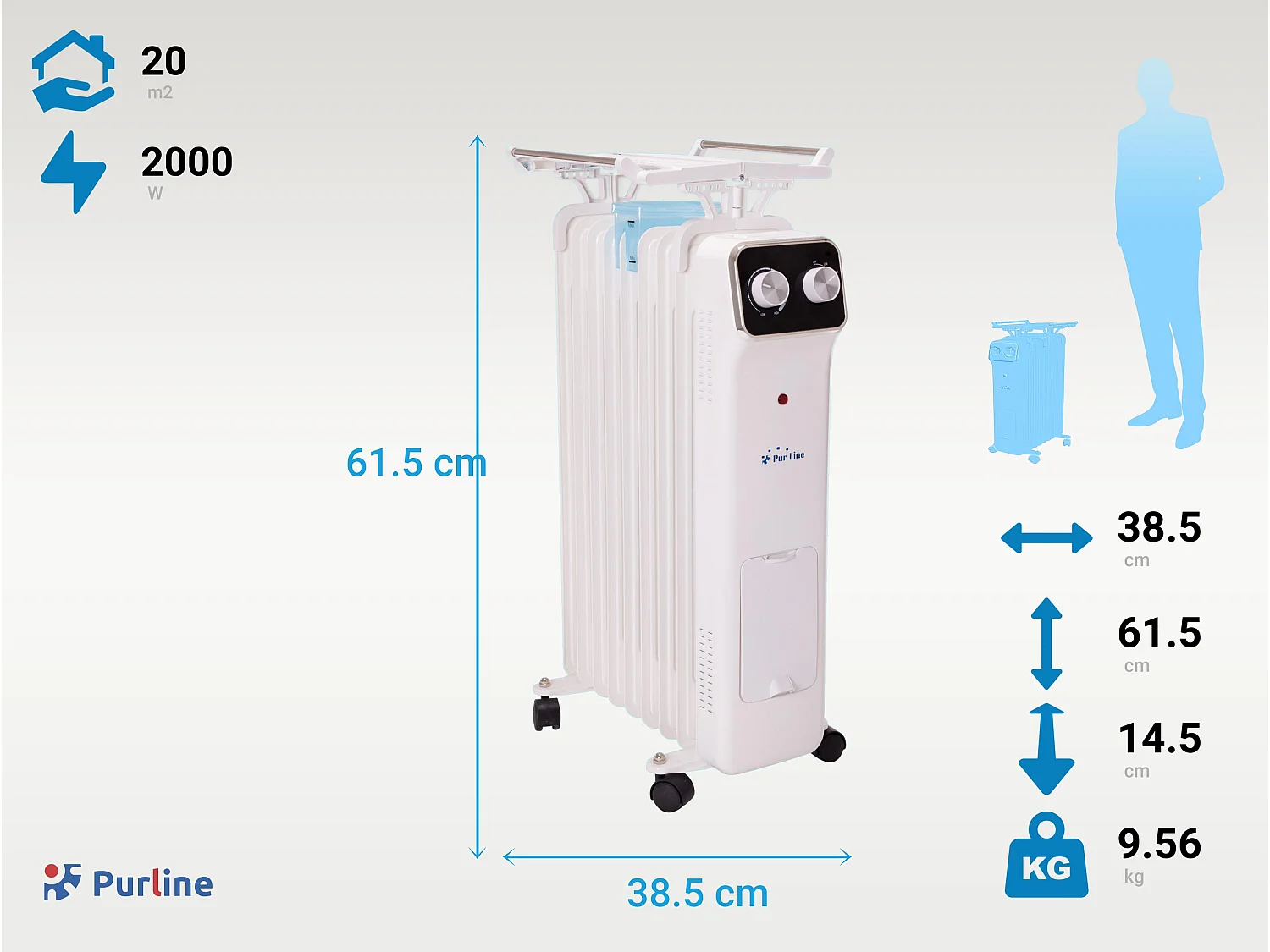 Ölradiator HOTI OR2000