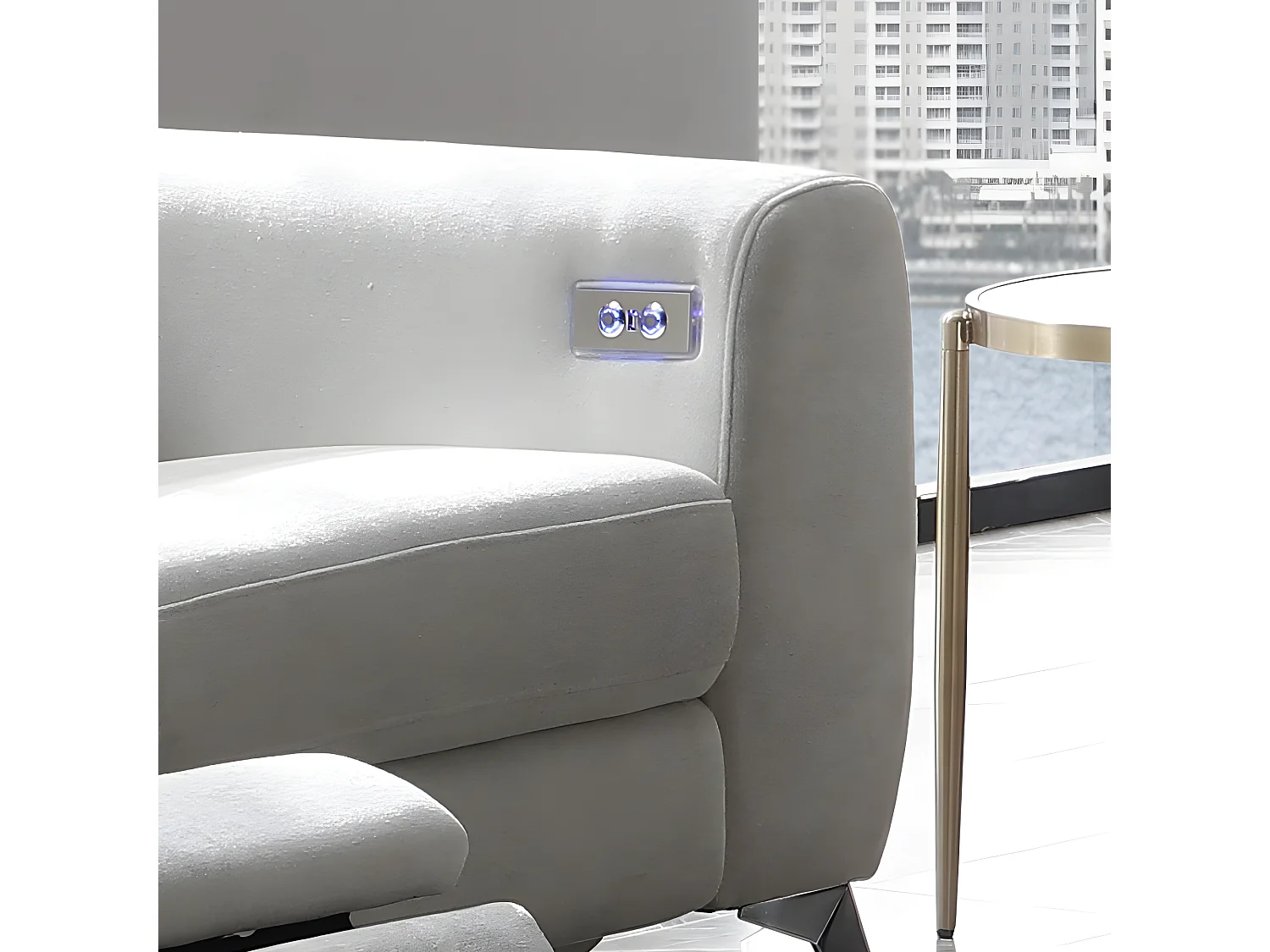 Canapé 2 places relax électrique D3003